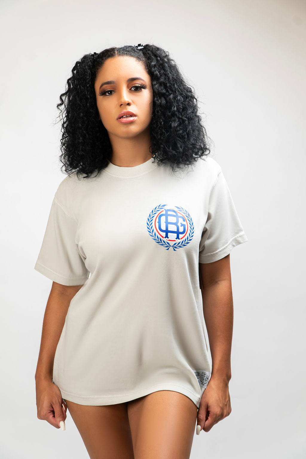 Greatness Is A Habit Tee - Concrete