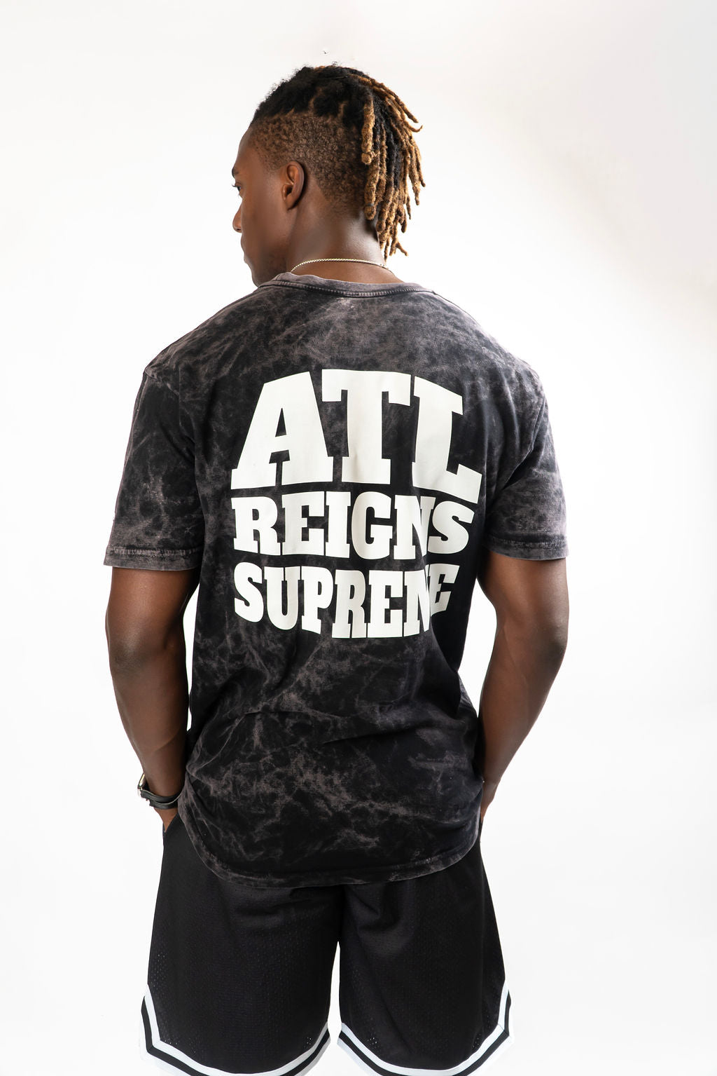 ATL Reigns Tee -  Cloudy Black