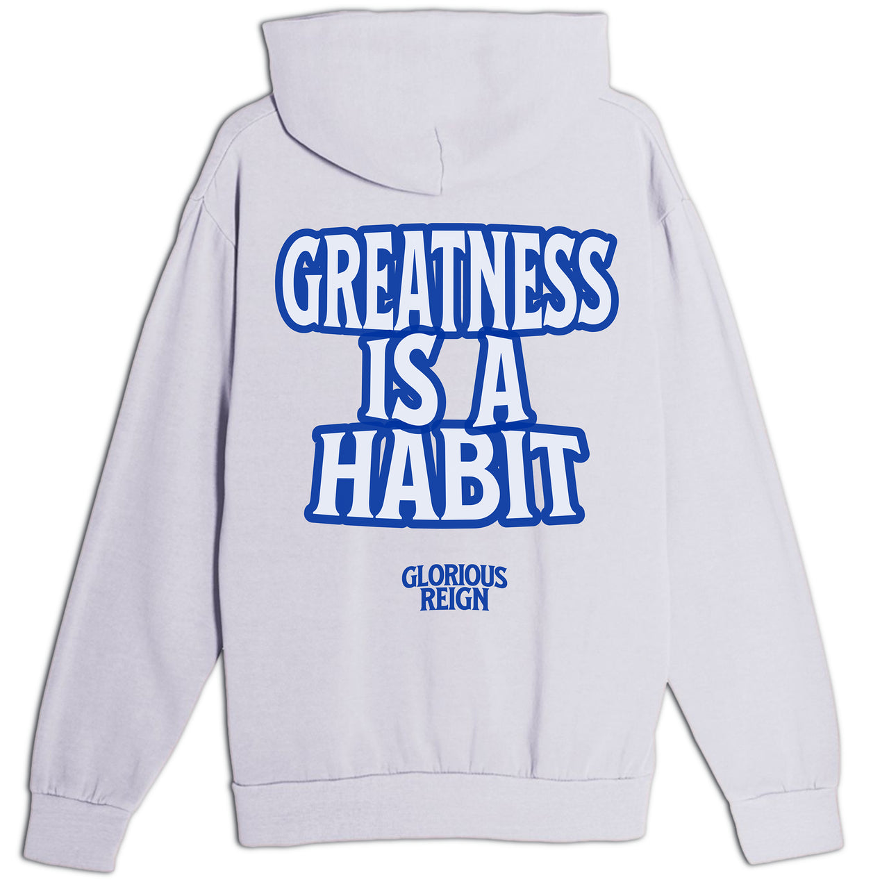 Greatness Is a Habit Hoodie - Concrete