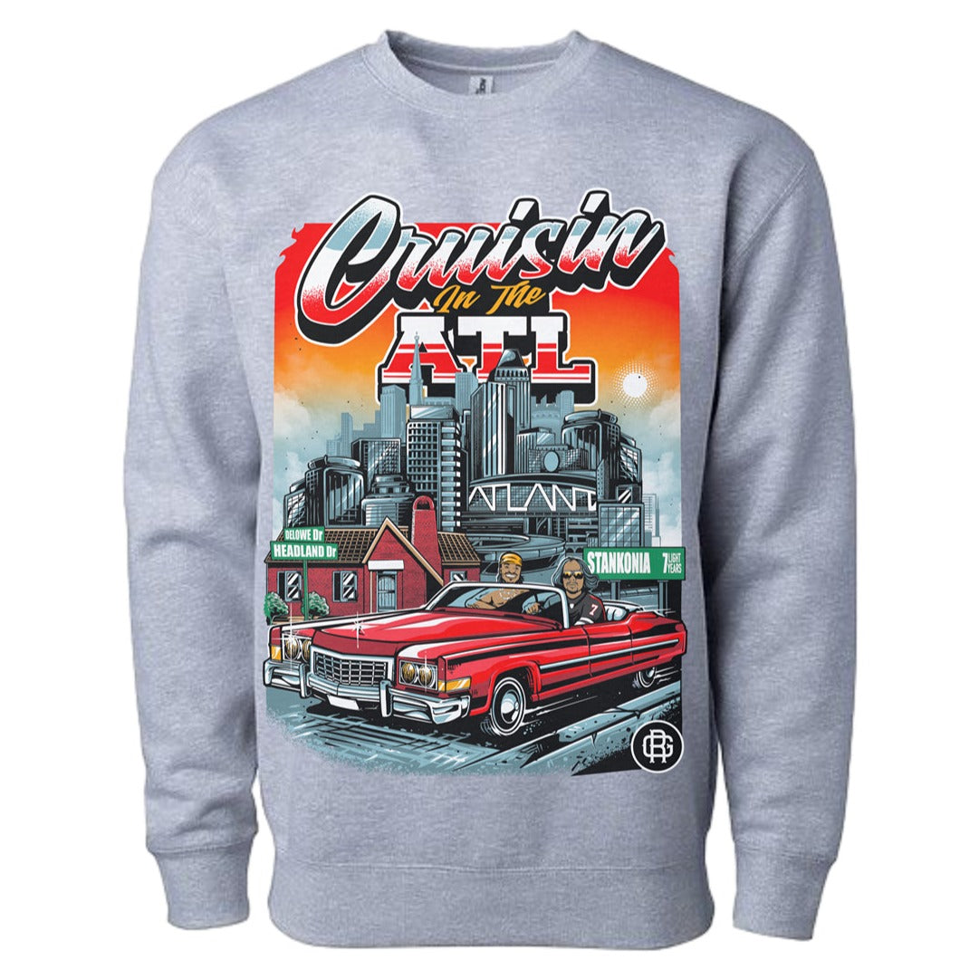 Cruisin' in the ATL Crewneck Sweatshirt